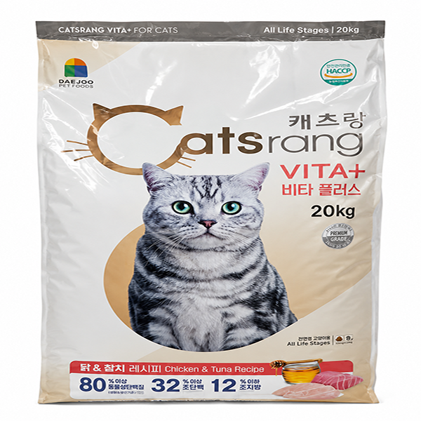 캐츠랑 캐츠랑 비티플러스 전연령 닭 참치 20kg