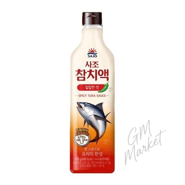 사조 참치액 칼칼한맛 900ml 매콤 얼큰 요리 조미료 매운참치액 칼칼한참치액