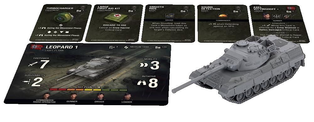 Gale Force Nine [해외] World of Tanks German Leopard 1 Tank Expansion [호환]