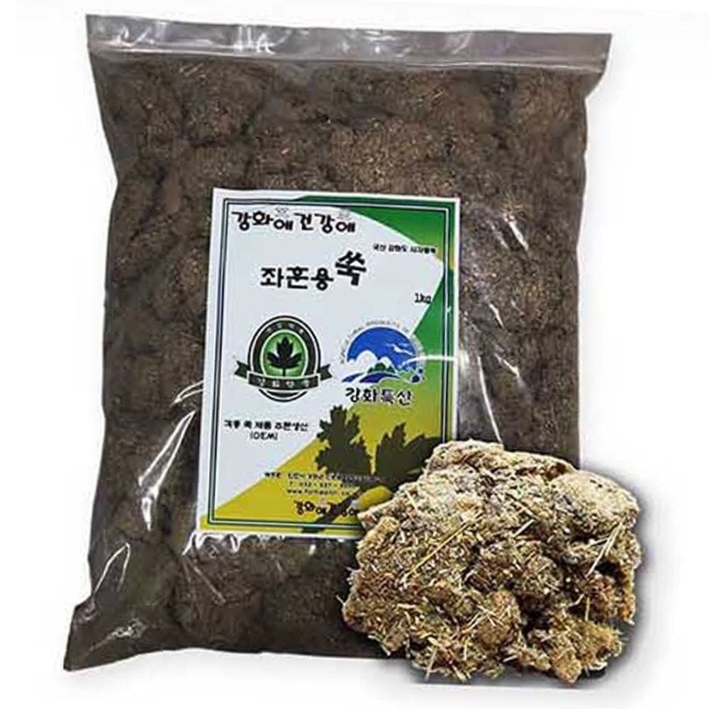 3년 숙성 강화 약쑥 사자발쑥 100% 좌훈 좌욕 족욕용 분쇄 쑥 1kg 좌훈쑥 좌욕쑥