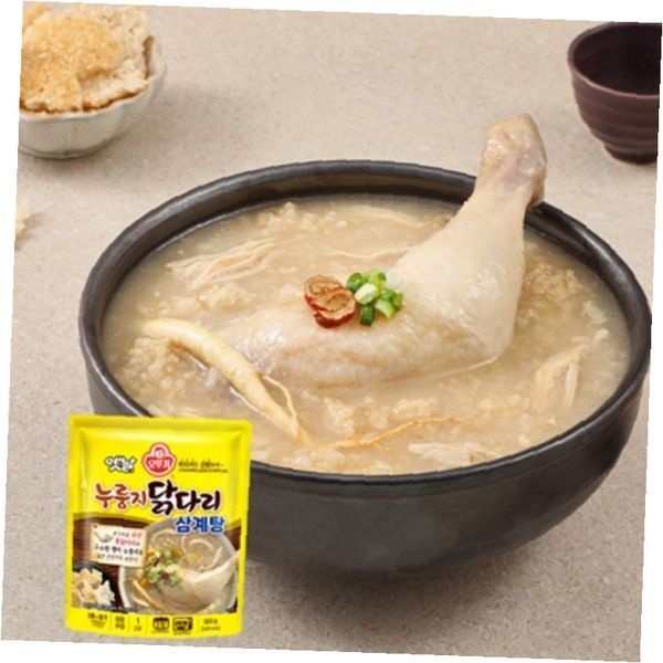 누룽지 닭다리 삼계탕 간편 가정식 한그릇 영양식 간편조리 즉석 국물요리 냉동식품