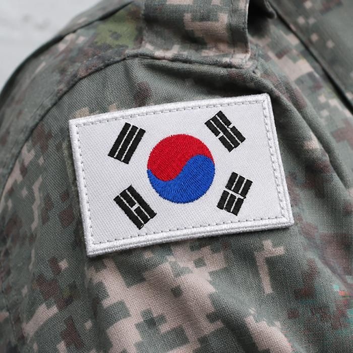한국 태극기 와펜 찍찍이 패치 캠핑 밀리터리 해외여행
