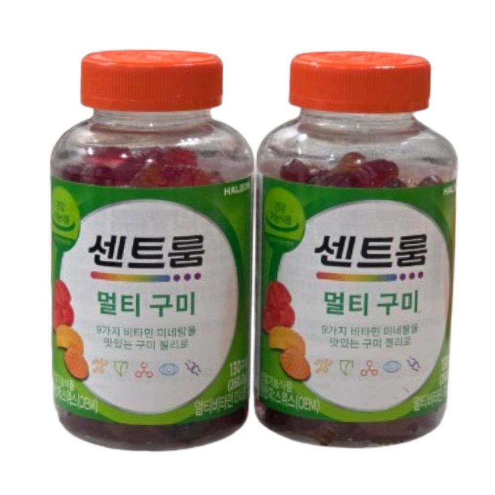 센트룸 멀티 구미 젤리 130정 x 2개 청소년 어린이 츄어블 비타민
