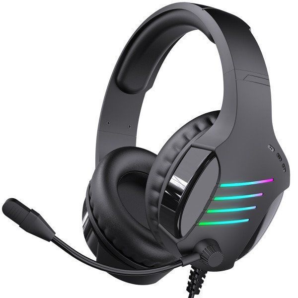 [오늘출발] 아이리버 노이즈캔슬링마이크 레인보우 LED USB 게이밍 헤드셋 EQwear-G7H 블랙