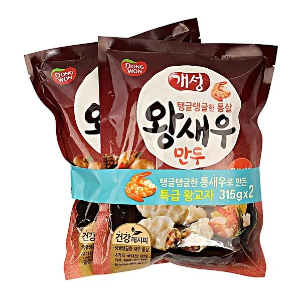 개성왕새우만두315g*2/동원-6개