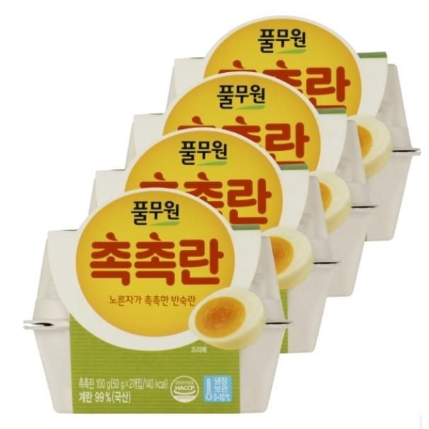 | 풀무원 | | 풀무원 | 촉촉란 (2구x4개) 달걀찜 신선식품 펜트리 싱싱 계란말이