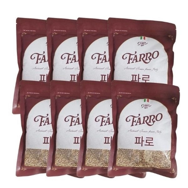 그레인온 파로(엠머) 밀 500g 이탈리아산 고대곡물 8개 Ss