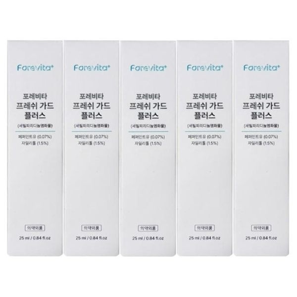 포레비타 프레쉬 가드 플러스 구강스프레이 액 25ml / 5개 / DY