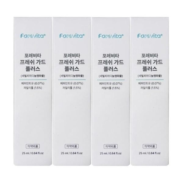 포레비타 프레쉬 가드 플러스 구강스프레이 액 25ml / 4개 / DY