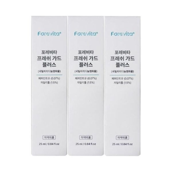 포레비타 프레쉬 가드 플러스 구강스프레이 액 25ml / 3개 / DY