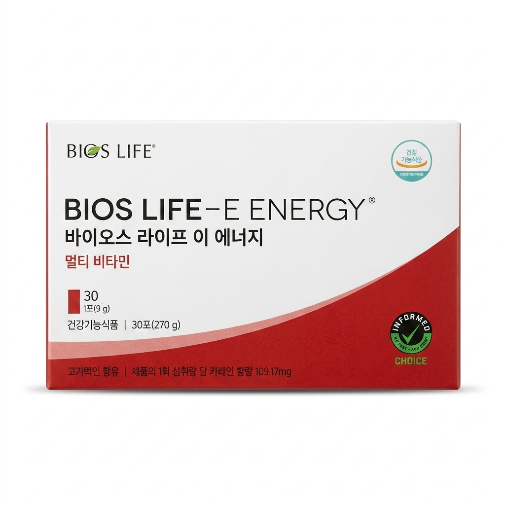 유니시티 E 에너지 바이오스라이프 바이오스 멀티비타민 9g 30포