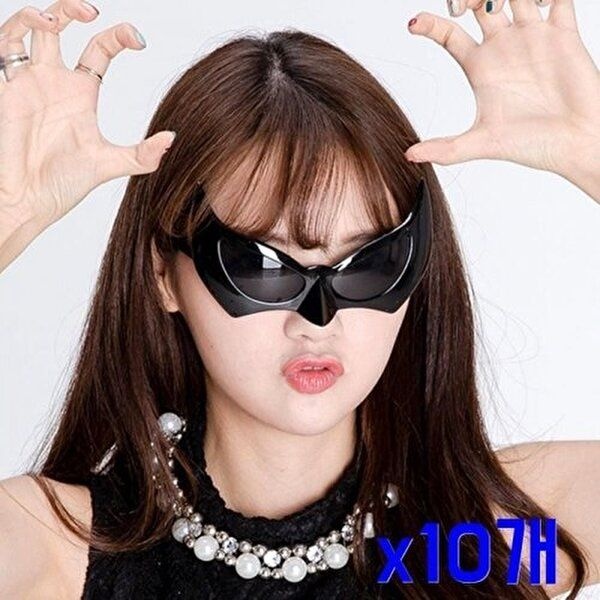 생일파티용품 파티안경 파티용선글라스 배트 고글 포인트 파티 장식 10개 생일 파티용품