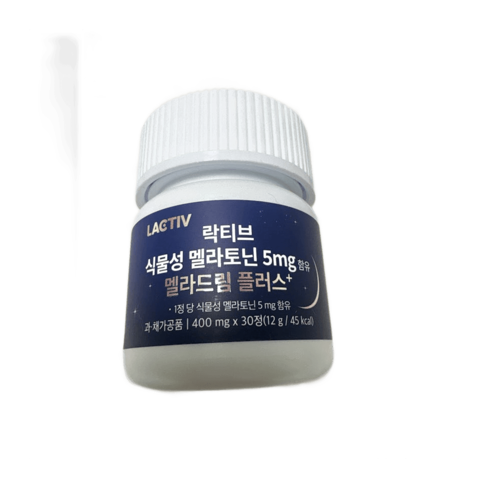 락티브 식물성 멜라토닌 5mg 30정 1개