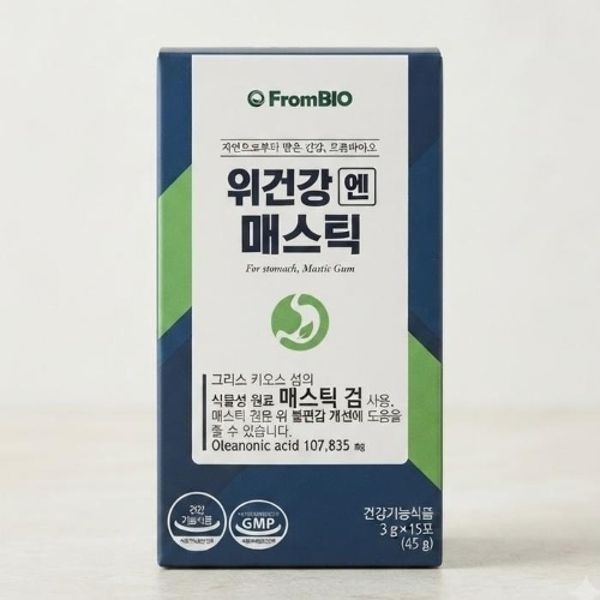 프롬바이오 위건강엔 매스틱 3g x 15포, 1개