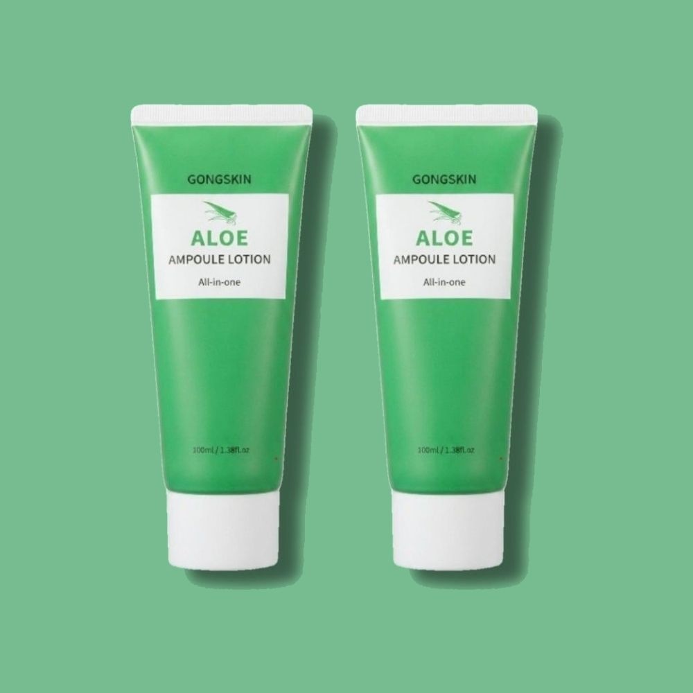 공스킨 알로에 앰플 올인원 로션 100ml 2개