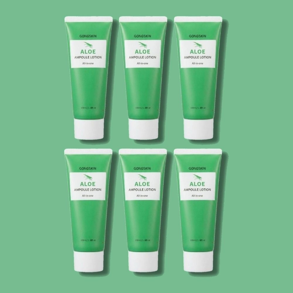 공스킨 알로에 앰플 올인원 로션 100ml 6개