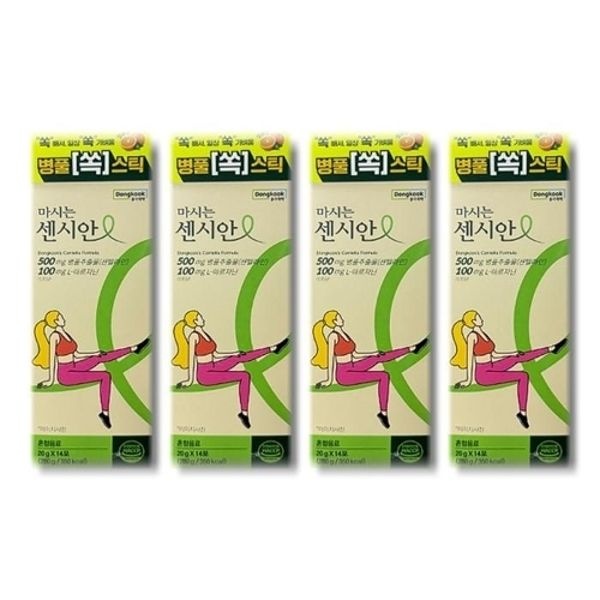 [건강나라] 동국제약 마시는 센시안 20g x 14포 4개