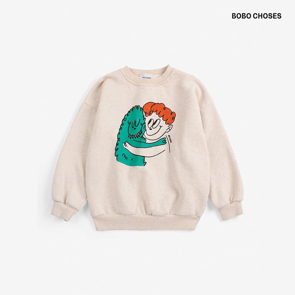 보보쇼즈 26FW made in Spain Hug Hairy Monster 맨투맨셔츠 B226AC028