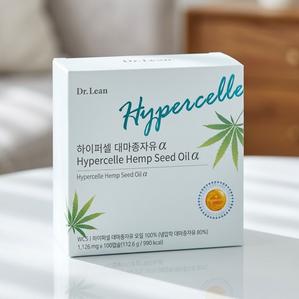 닥터린 하이퍼셀 대마종자유 알파 햄프씨드오일  100캡슐 1박스