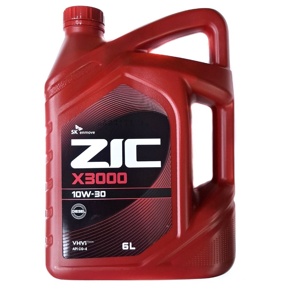 [오늘출발] 베이지크 ZIC/디젤/엔진오일/지크 X3000 10W30 6L