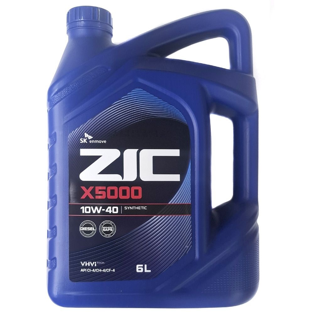 베이지크 ZIC/엔진오일/디젤/지크 X5000 10W40 6L