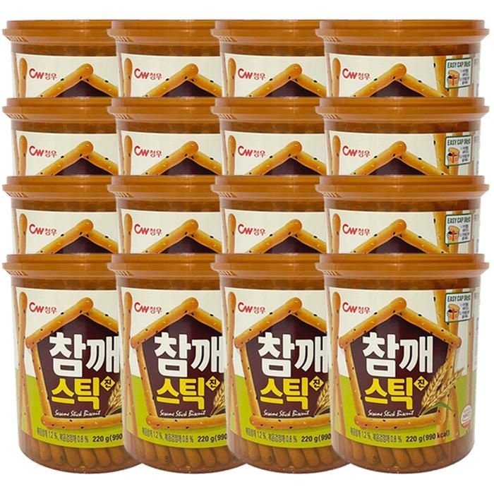청우식품 참깨스틱 220g 12개입