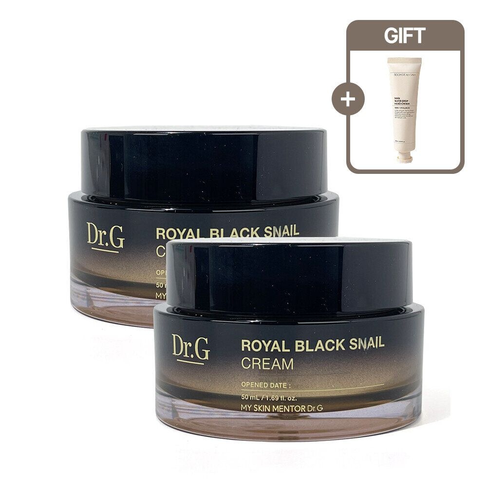 닥터지 [패션플러스][닥터지]닥터지 로얄 블랙 스네일 크림 50ml 2개 + 붐디아다 아이크림