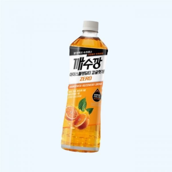 깨수깡 아이스블렌딩티 감귤헛개 제로 500ml 12펫 5114942