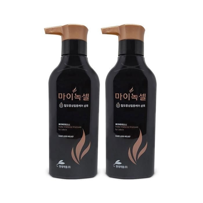 마이녹셀 스칼프 인텐시브 샴푸 400ml 탈 모완화 2개 Ss