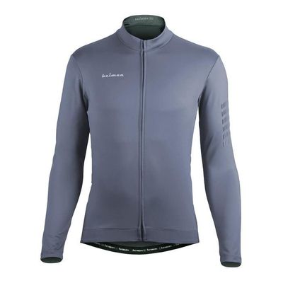 ハイマンHML901エッシュブルー長袖ジャージ自転車服