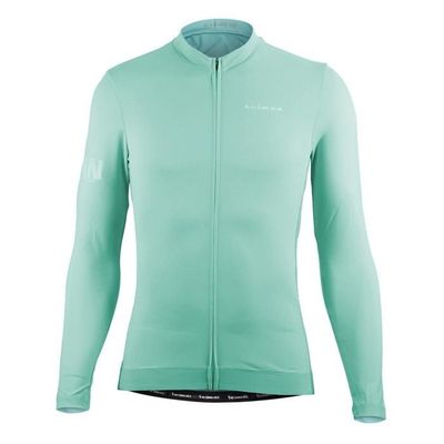 ハイマンHML908ミント長袖ジャージ自転車服