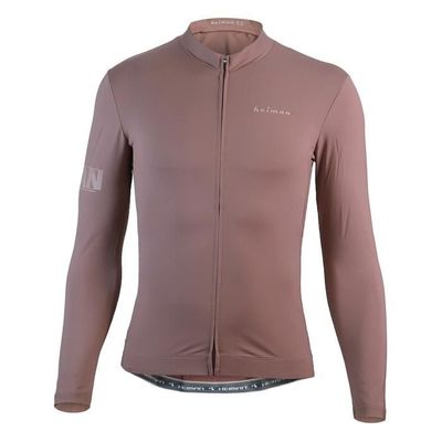 ハイマンHML911ローズピンク長袖ジャージ自転車服