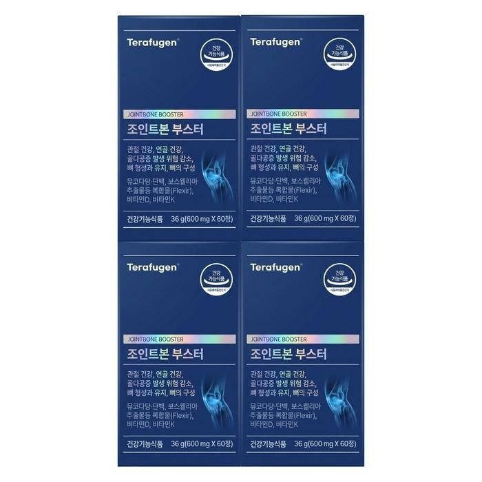 테라퓨젠 조인트본 부스터 600mg 60정 4세트