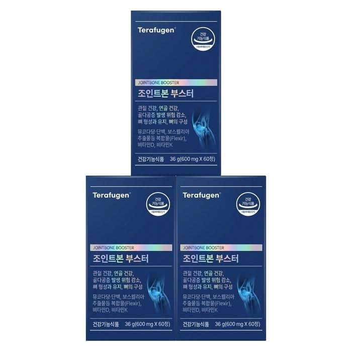 테라퓨젠 조인트본 부스터 600mg 60정 3세트