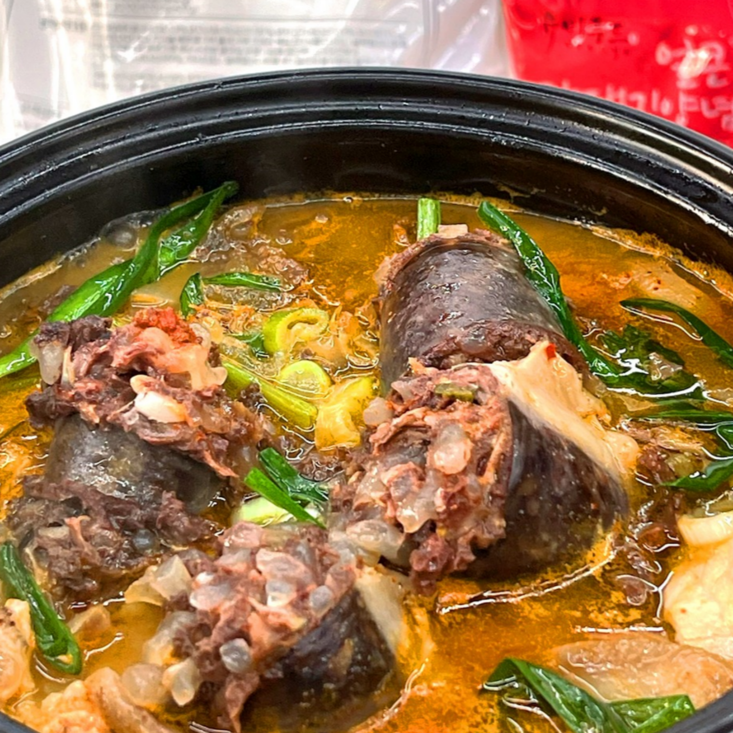 [온세일][APP전용] 유비푸드 원조 병천식 순대국 610g x 5팩 외 돼지국밥,얼큰돼지국밥,얼큰내장탕,소머리국밥,얼큰순대국 (병천식 순대국 610g x 5봉)