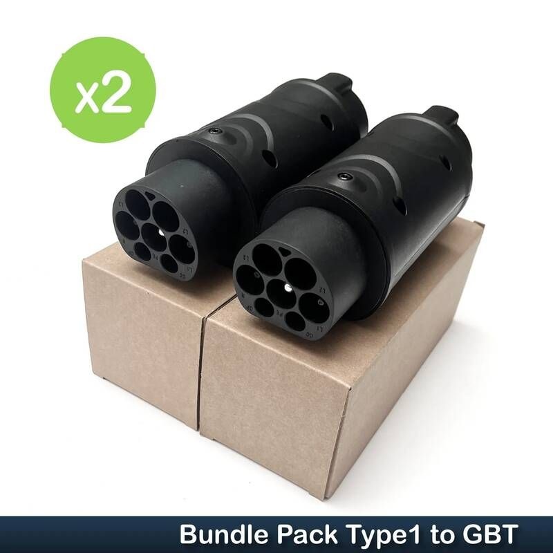 UnKnown [해외] 전기차충전기 Type1-GBT 어댑터 32A 유형 1 J1772 충전기 GB/T 충전 소켓이 있는 중국 버전 전기 자동차용