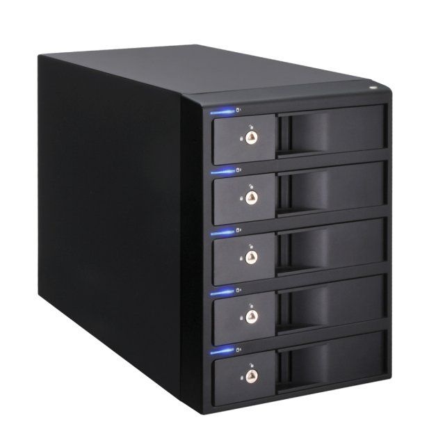 [오늘출발] 위즈플랫 PRORAID C5-US32C USB3.2 C타입 [150TB] + eSATA RAID 케이스 RAID0/1/3/5/10/Combine/Clear RAID