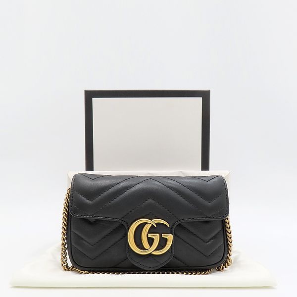 GUCCI 구찌 [중고] 구찌 고이비토 중고명품 - 구찌 GG 마몽 마틀라세 수퍼 미니백  - K30367GU