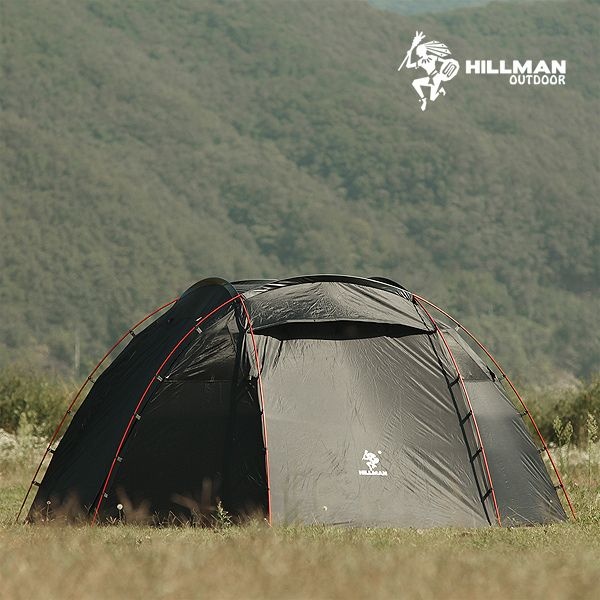 힐맨 (현대Hmall) 힐맨 벙커돔 ver.3 블랙에디션 4∼6인용 돔쉘터 텐트