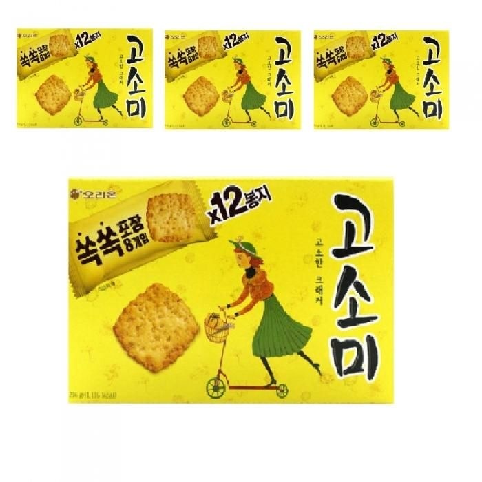오리온제과 고소미 216g 4개