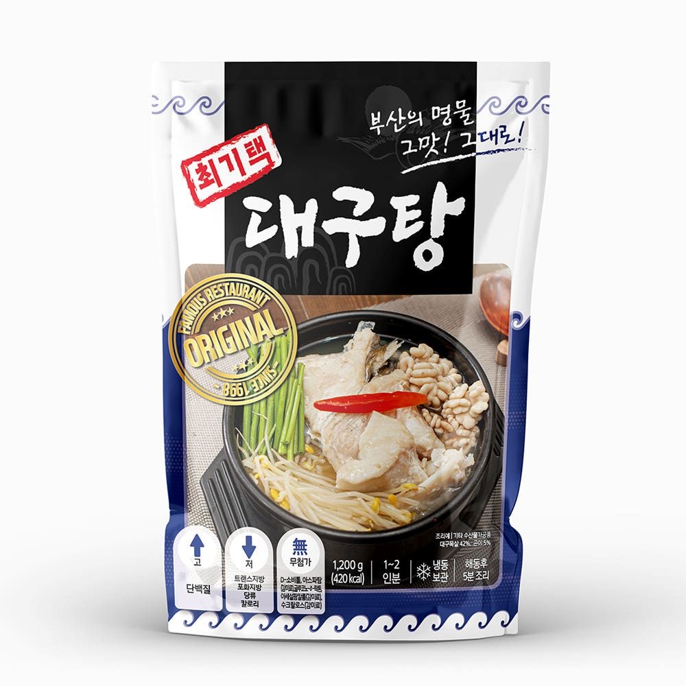 [최기택]대구탕 1.2kg 야채포함