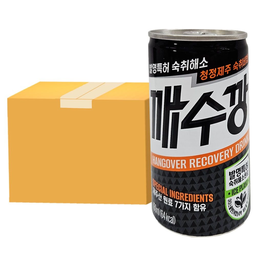 롯데칠성 깨수깡 160ml x 12캔 숙취해소음료