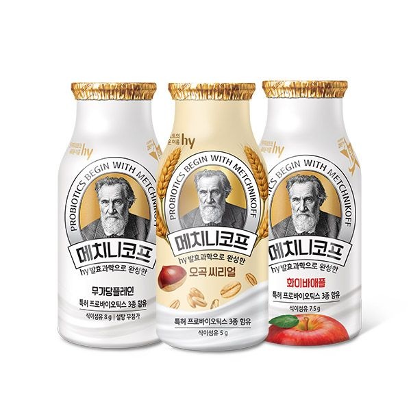 [롯데온]에치와이 메치니코프 무가당플레인/화이바애플 140ml 24개 택1 (15,630원/무료)
