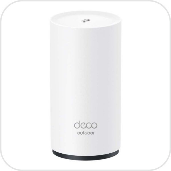 티피링크 AX3000 Deco X50-Outdoor 실외/실내용 통합 홈 메시 와이파이 Wi-Fi 6 기가 유무선 인터넷 공유기 증폭기