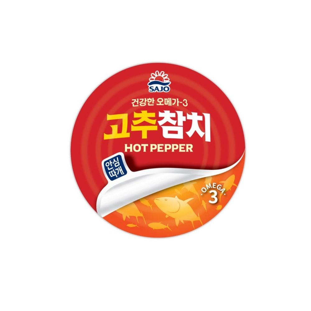 사조 고추 참치 안심따개 85g x 10개