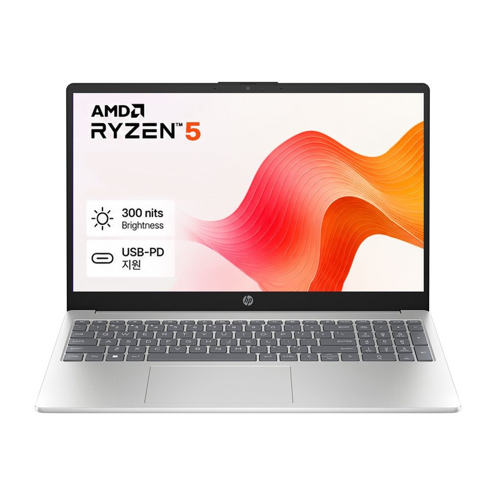 [오늘출발] HP 네로 15-fc1061AU 15.6 300nit 라이젠 R5-7535HS USB-PD 노트북 (16GB/512GB/FD)