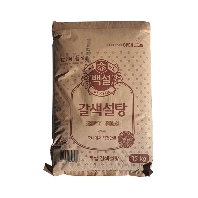 백설 [백설] 갈색설탕 15kg
