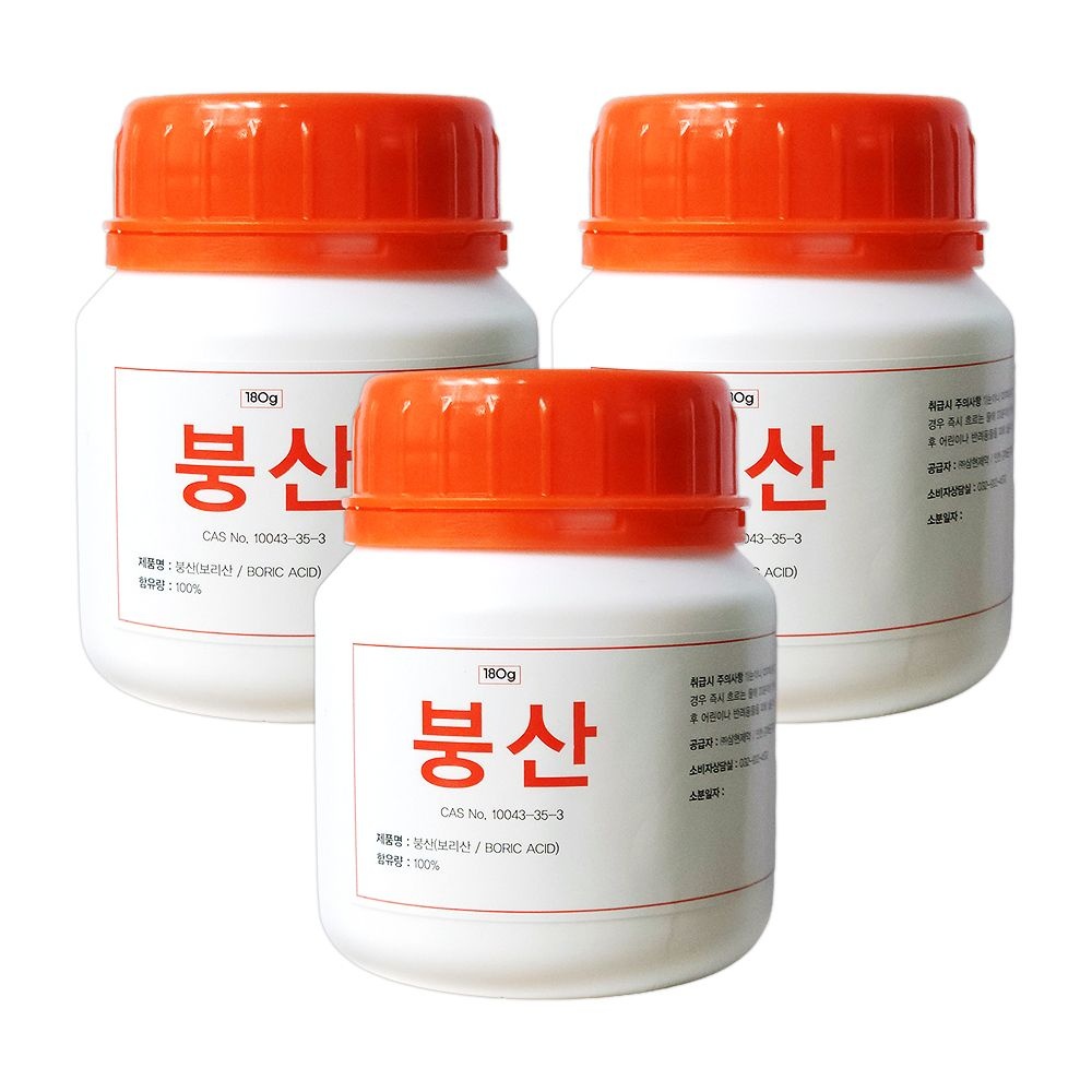 삼현 붕산 180g x 3개