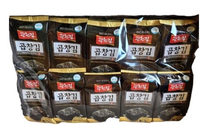 광천김 도시락 곱창김 5g 40봉