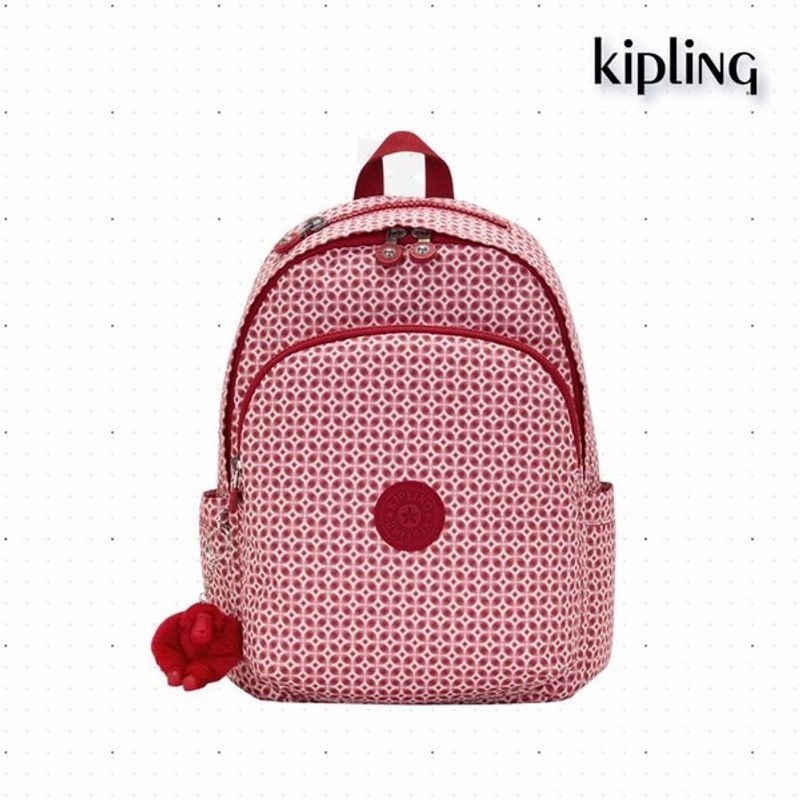 키플링 [갤러리아] 키플링 백팩 16L 데일리백팩 델리아 루비타일프린트 KQABA25 RBTP
